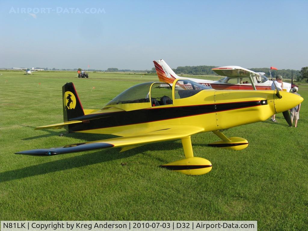 N81LK, 1981 Bushby Mustang II C/N MII-579, Starbuck Fly-in 2010