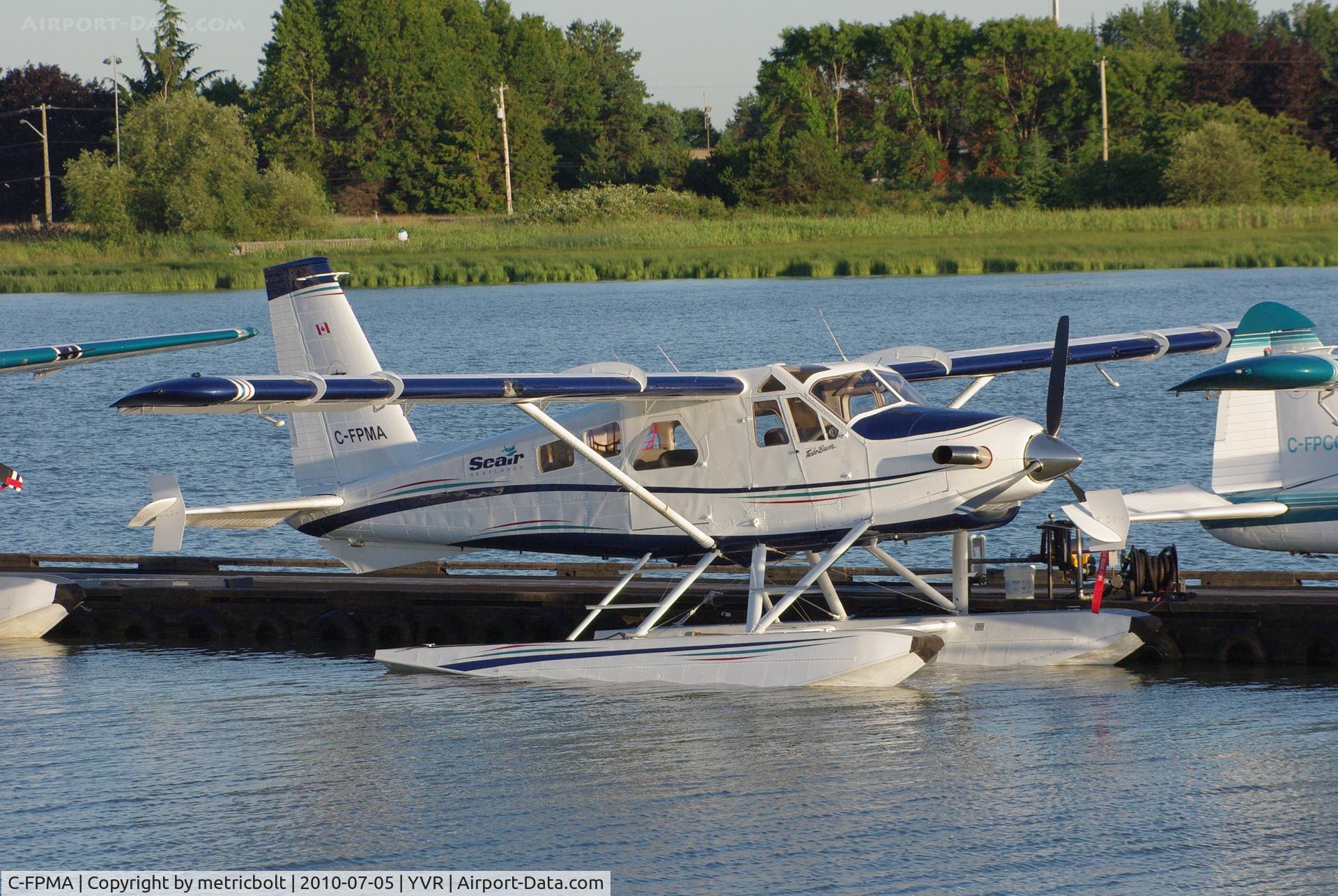 C-FPMA, 1966 De Havilland Canada DHC-2 Turbo Beaver Mk.3 C/N 1625TB15, at the seaplane terminal,YVR