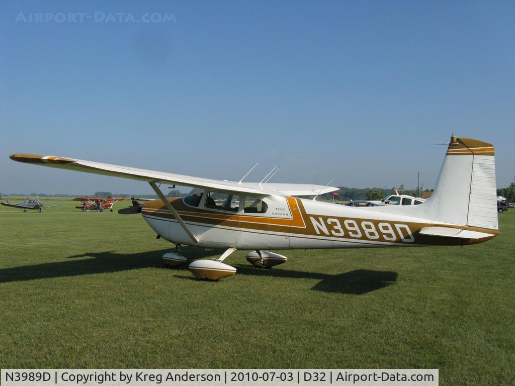 N3989D, 1957 Cessna 182A Skylane C/N 34689, Starbuck Fly-in 2010