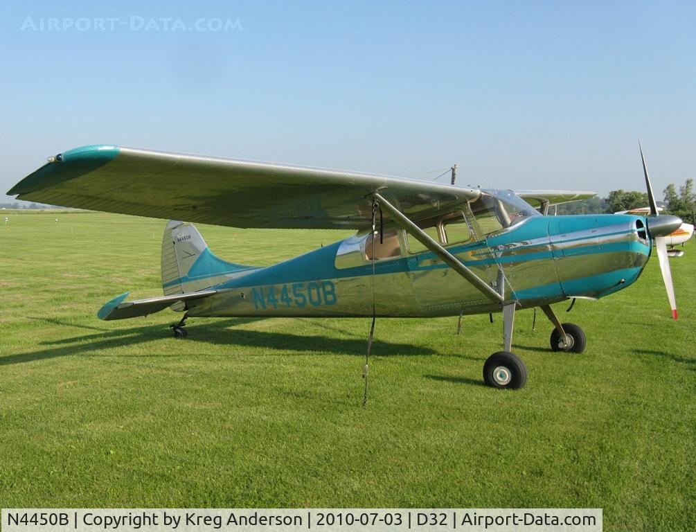 N4450B, 1955 Cessna 170B C/N 26794, Starbuck Fly-in 2010