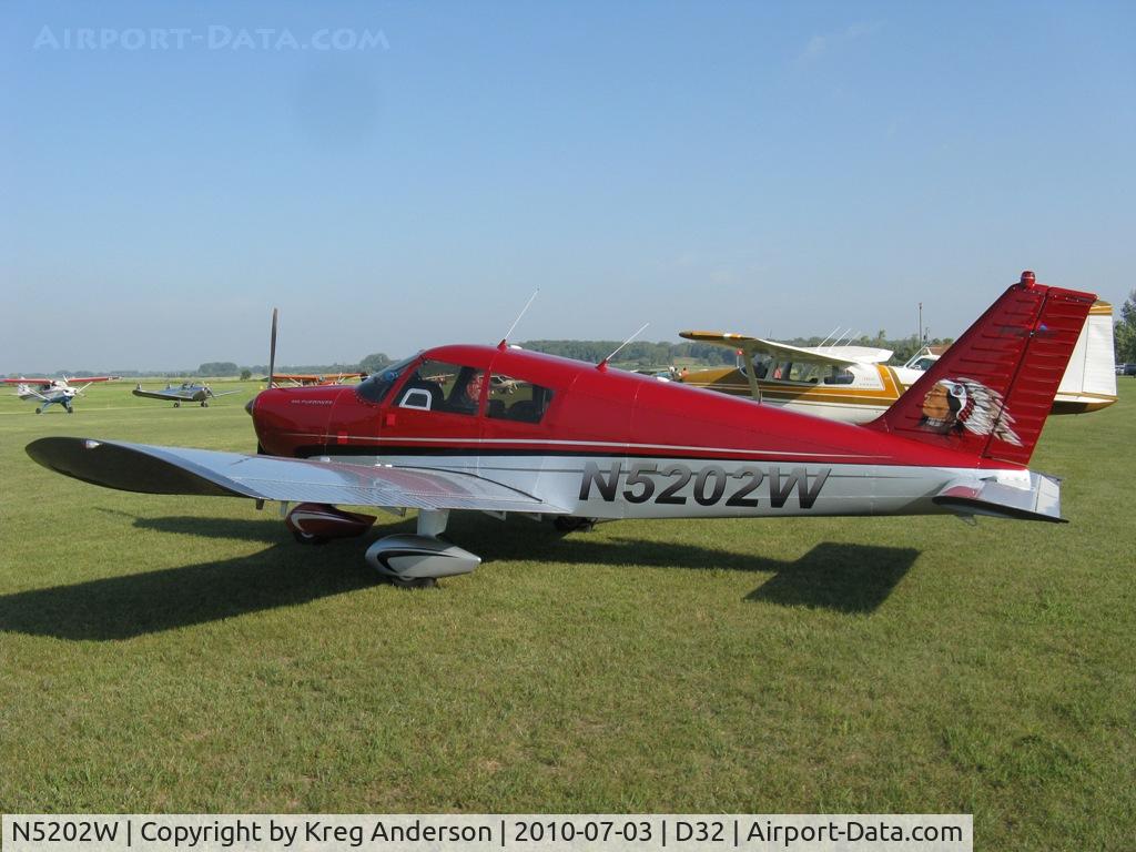 N5202W, 1961 Piper PA-28 C/N 28-237, Starbuck Fly-in 2010