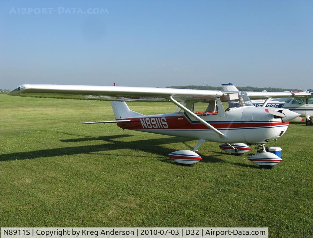 N8911S, 1965 Cessna 150F C/N 15062211, Starbuck Fly-in 2010