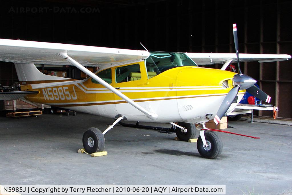 N5985J, 1975 Cessna 182P Skylane C/N 18263600, 1975 Cessna 182P, c/n: 18263600 at Girdwood AK