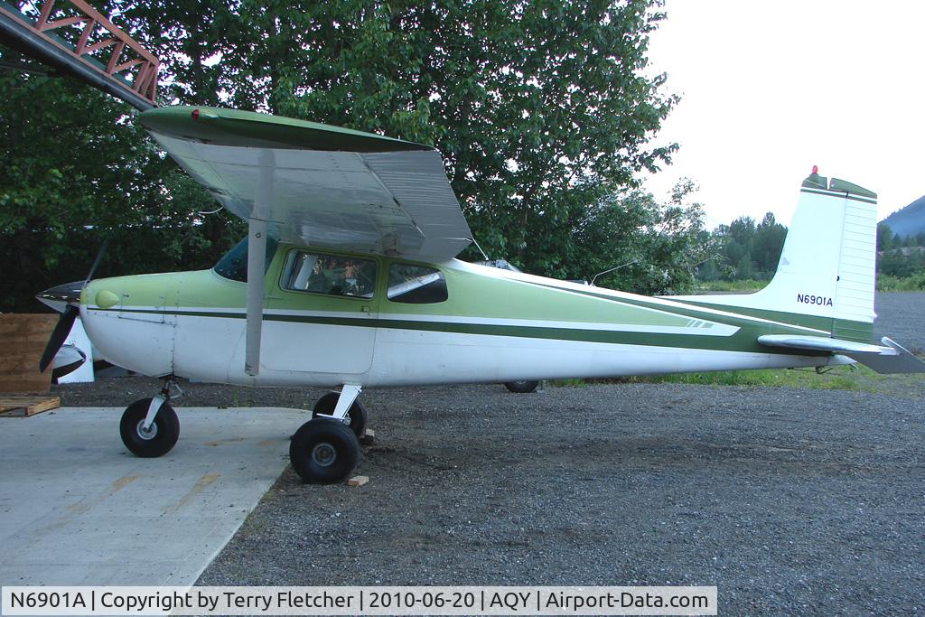 N6901A, 1956 Cessna 172 C/N 29001, 1956 Cessna 172, c/n: 29001 at Girdwood AK
