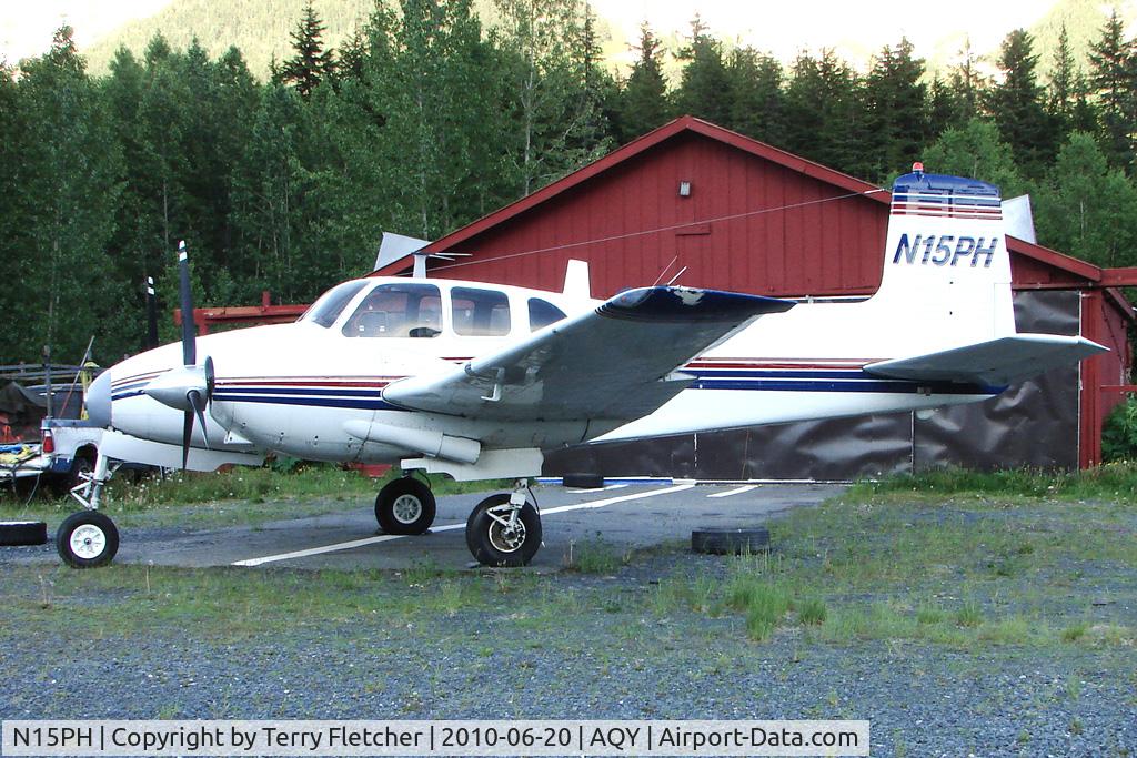 N15PH, 1958 Beech U-8D Seminole (E50) C/N RLH-20 (57-6048), 1958 Beech E50, c/n: RLH-20 at Girdwood AK