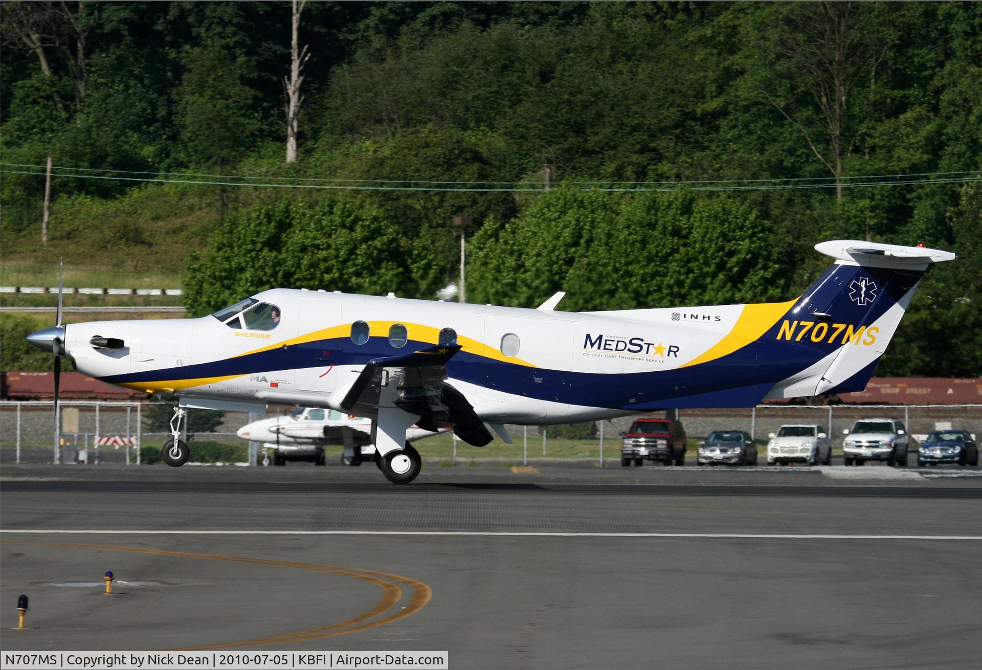 N707MS, 2009 Pilatus PC-12/47E C/N 1159, KBFI