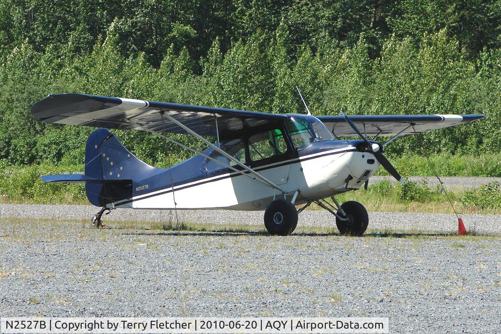 N2527B, Aeronca 7CCM C/N 48-507, Aeronca 7CCM, c/n: 48-507 at Girdwood AK