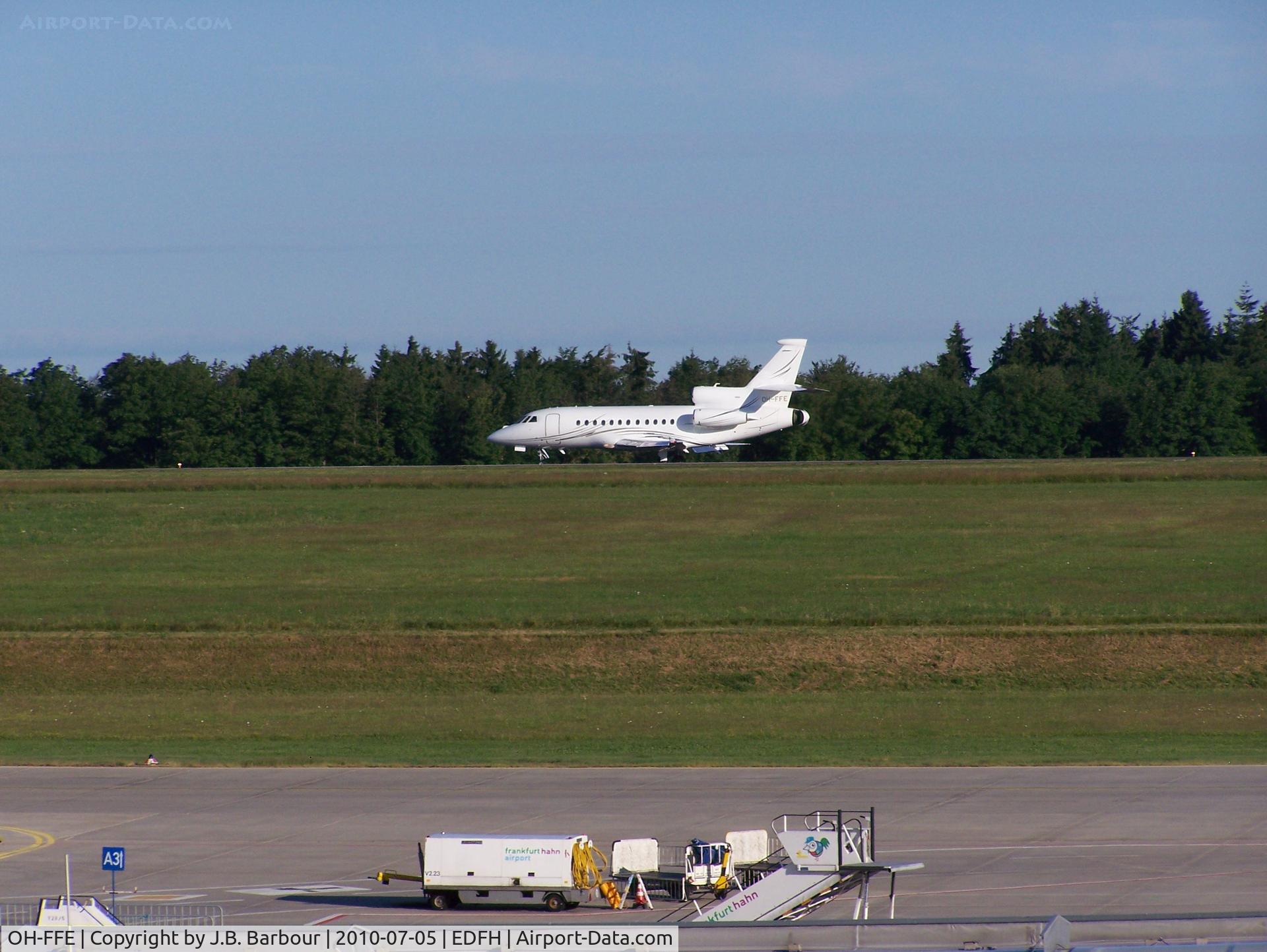 OH-FFE, 2009 Dassault Falcon 900EX C/N 220, It is always  a pleasure to see these birds.