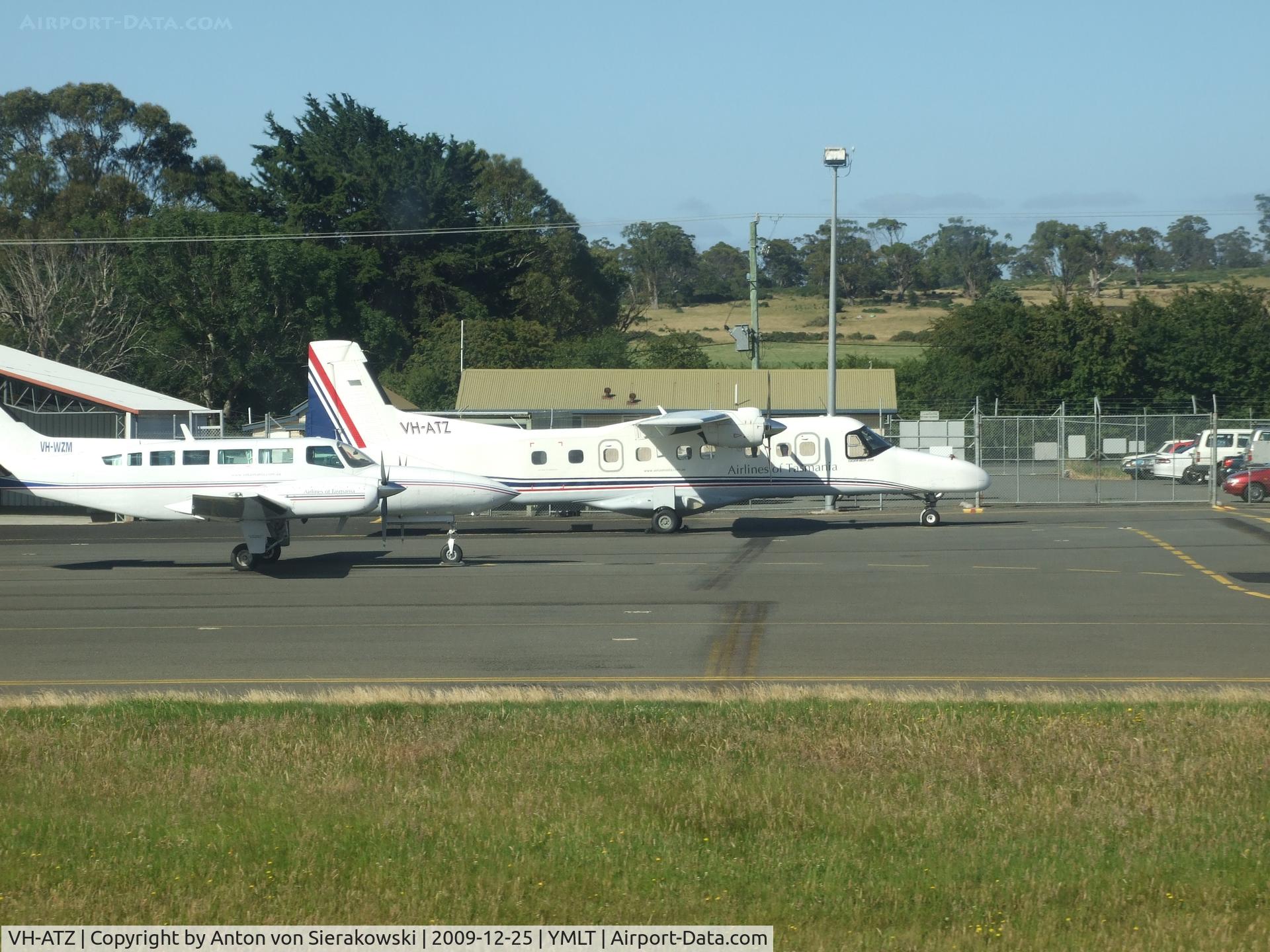 VH-ATZ, Dornier 228-212 C/N 8198, VH-ATZ @ YMLT/LST Dornier 228-212  Airlines of Tasmania