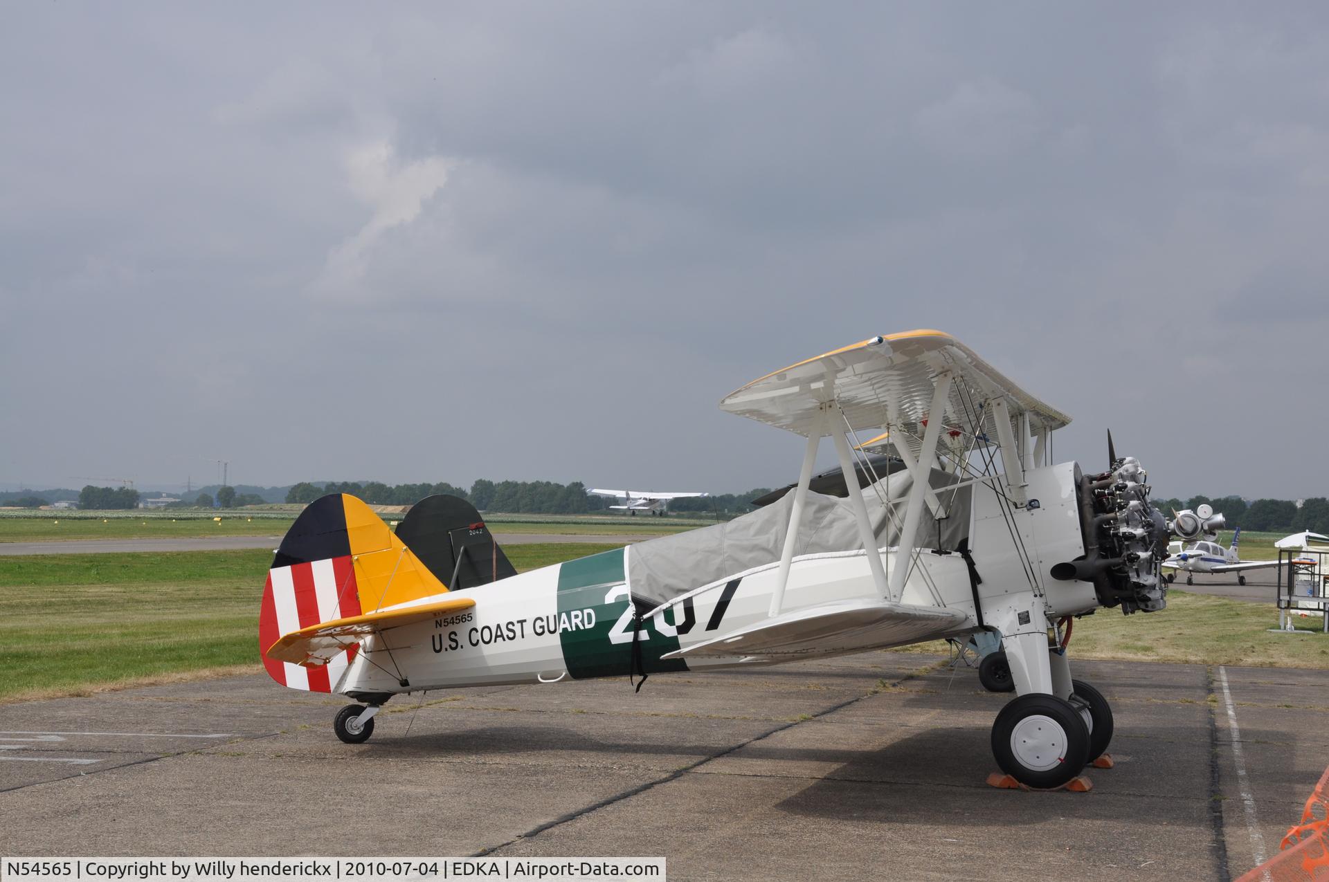 N54565, 1941 Boeing A75N1(PT17) C/N 75-1057, Westflug airshow