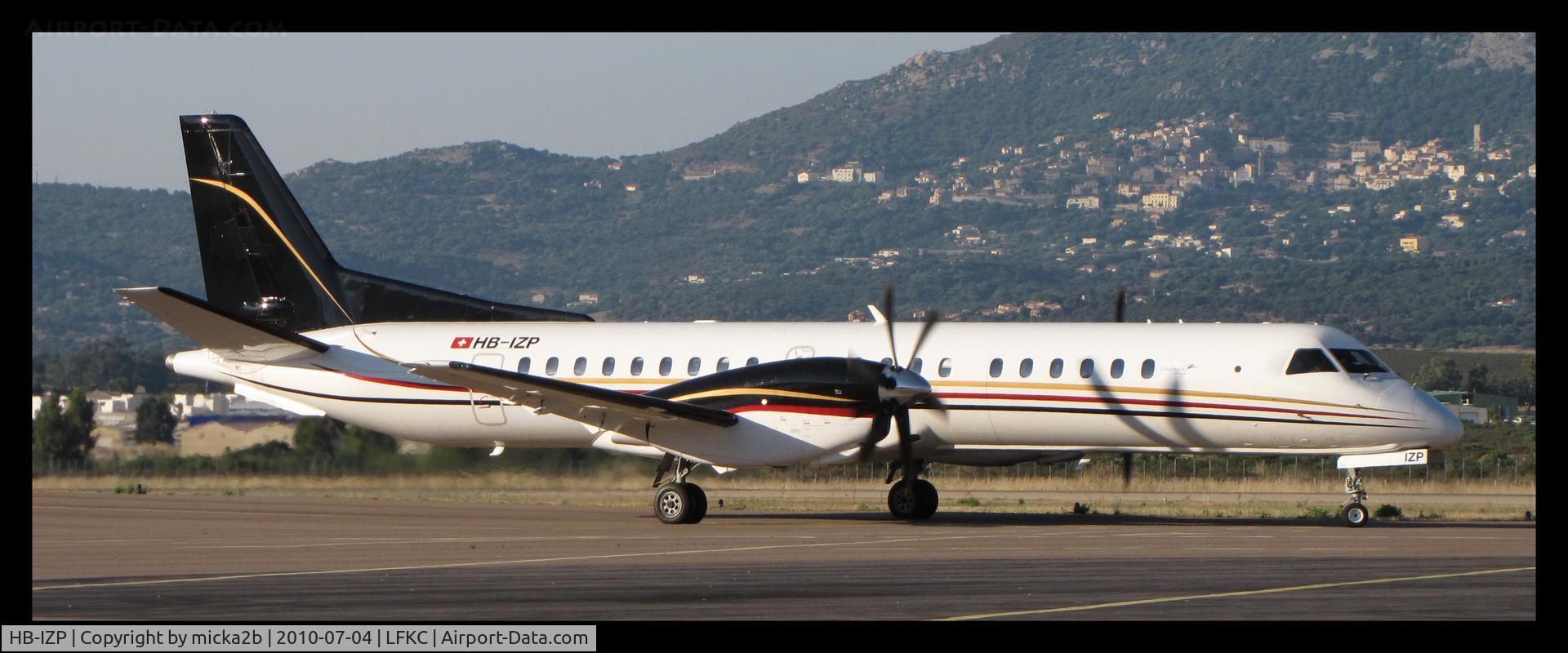HB-IZP, 1996 Saab 2000 C/N 2000-031, Departure to 36 for Take Off