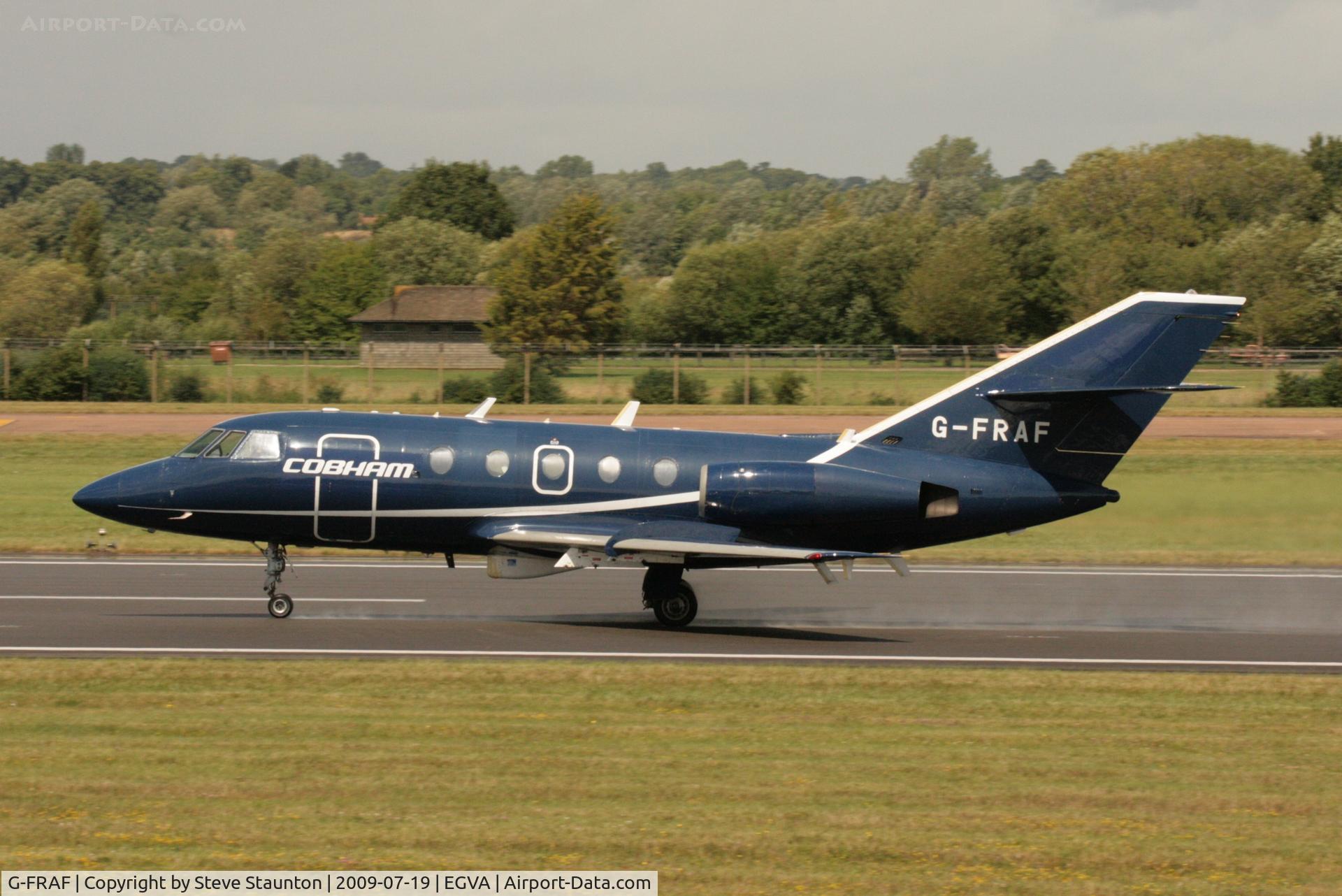 G-FRAF, 1974 Dassault Falcon (Mystere) 20E C/N 295, Taken at the Royal International Air Tattoo 2009