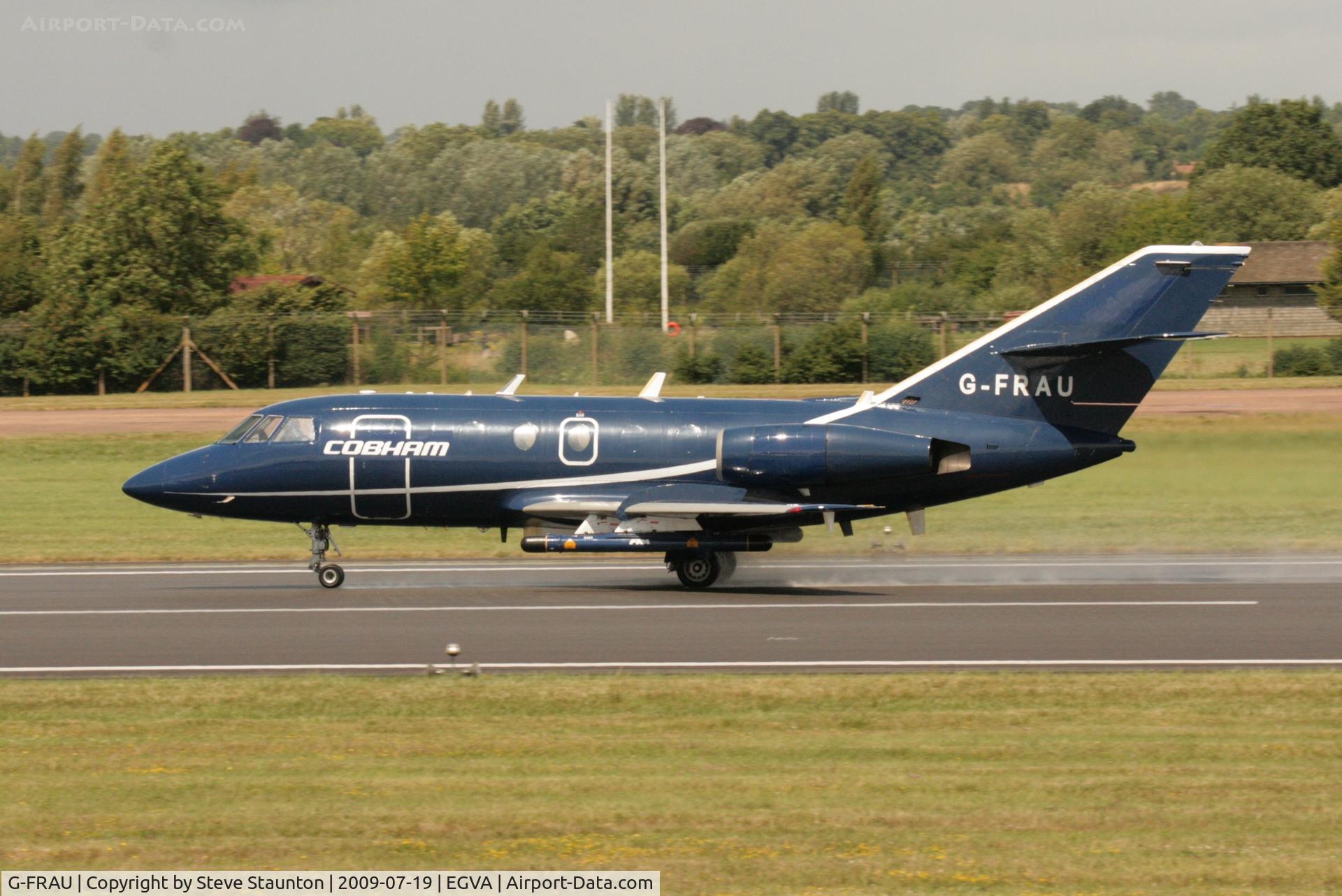G-FRAU, 1967 Dassault Falcon (Mystere) 20C C/N 97, Taken at the Royal International Air Tattoo 2009