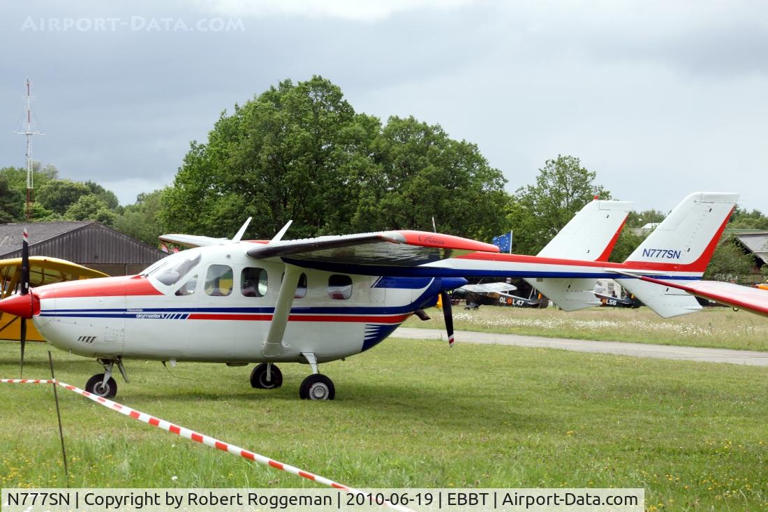 N777SN, 1979 Cessna P337H C/N P3370325, Cessna F337H Skymaster II.Pressurized.
Brasschaat Airfield 100 years.