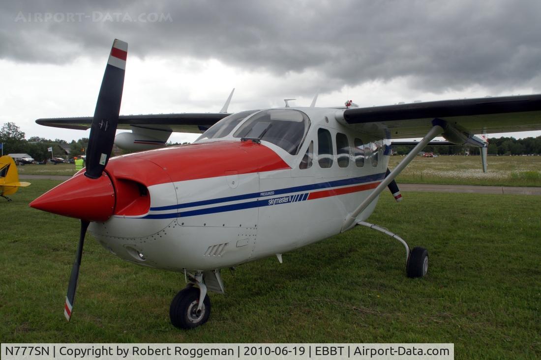 N777SN, 1979 Cessna P337H C/N P3370325, Cessna F337H Skymaster II.Pressurized.
Brasschaat Airfield 100 years.
