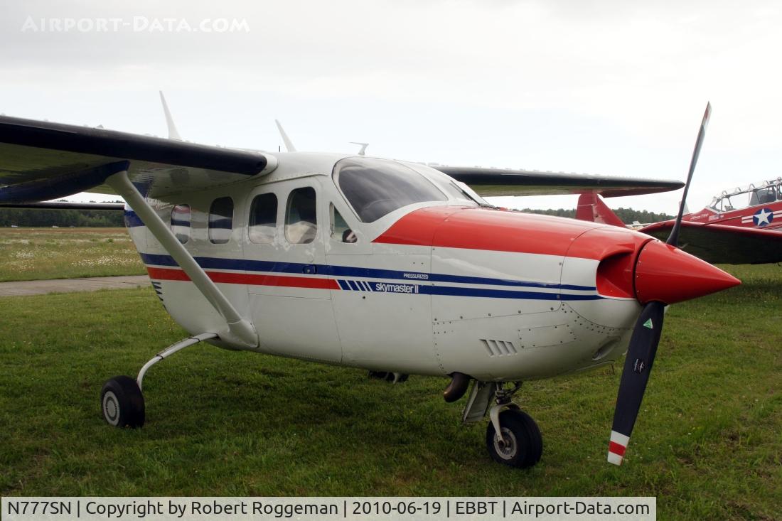 N777SN, 1979 Cessna P337H C/N P3370325, Cessna F337H Skymaster II.Pressurized.
Brasschaat Airfield 100 years.