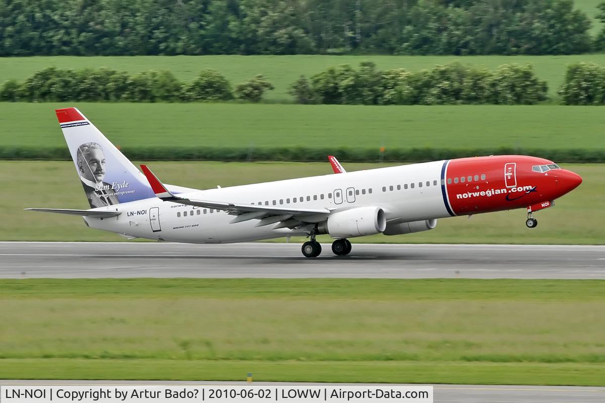 LN-NOI, 2009 Boeing 737-86N C/N 36820, Norwegian