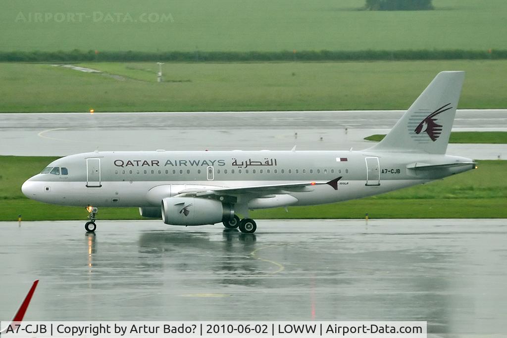 A7-CJB, 2004 Airbus A319-133LR C/N 2341, Qatar Airways