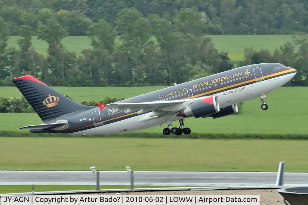 JY-AGN, 1989 Airbus A310-304 C/N 531, Royal Jordanian