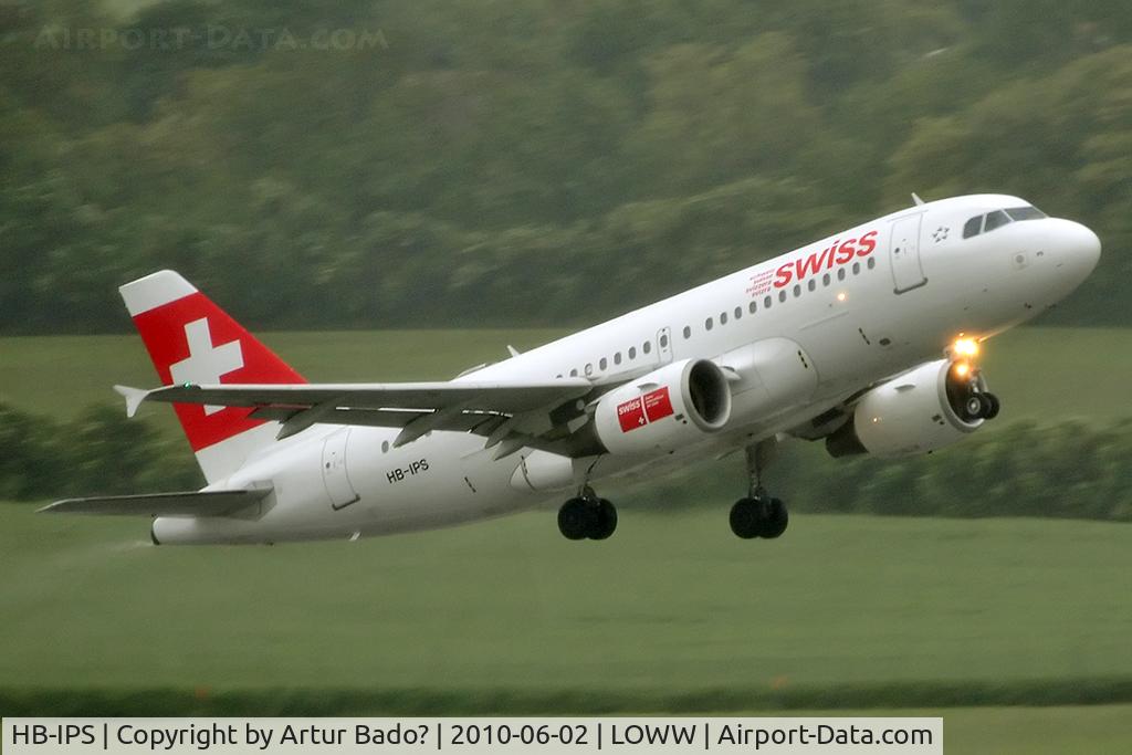HB-IPS, 1997 Airbus A319-112 C/N 734, Swiss