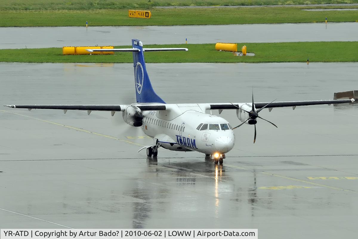 YR-ATD, 1998 ATR 42-500 C/N 591, Tarom