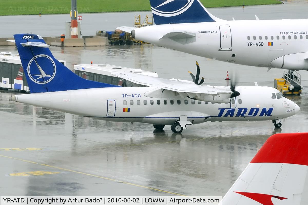 YR-ATD, 1998 ATR 42-500 C/N 591, Tarom