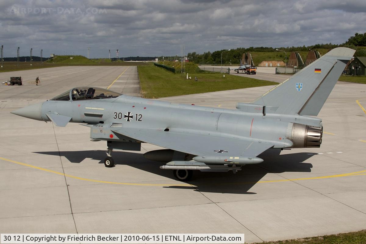 30 12, 2006 Eurofighter EF-2000 Typhoon S C/N GS006, taxying out to the active
