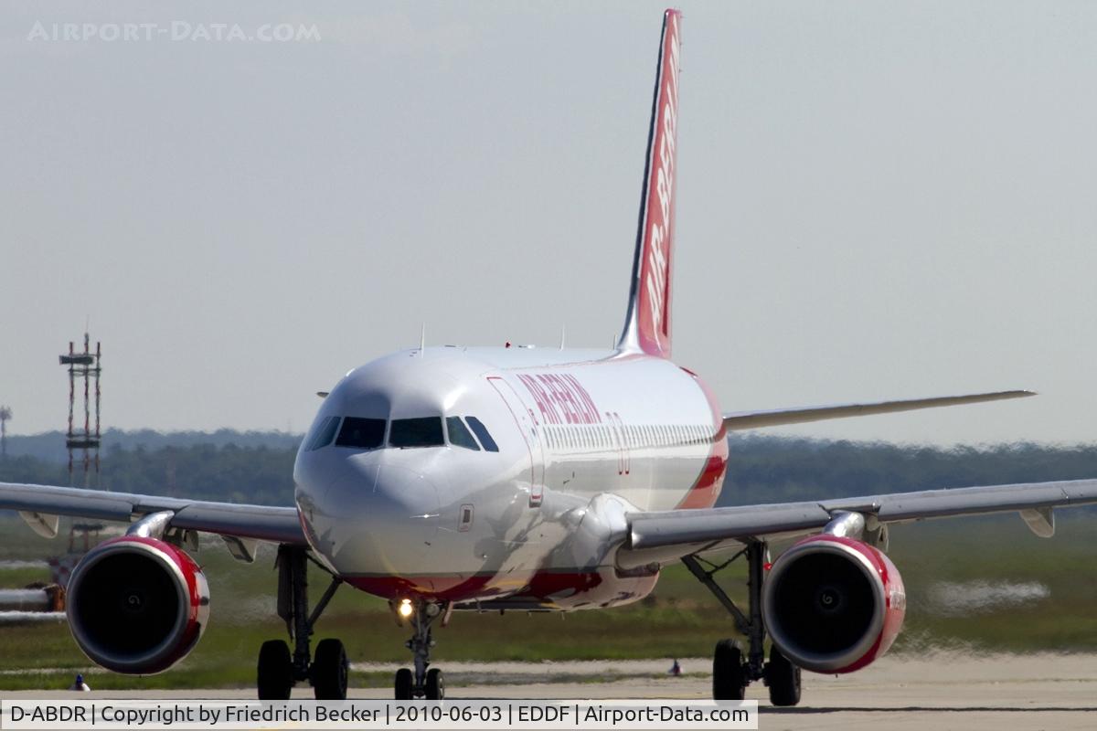 D-ABDR, 2007 Airbus A320-214 C/N 3242, line up RW18W