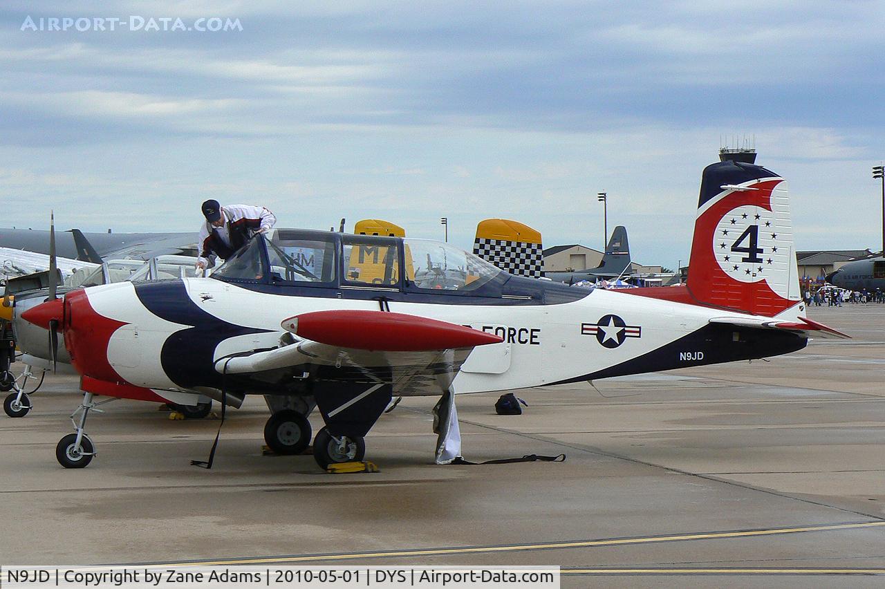 N9JD, 1955 Beech A45 C/N G-134, At the B-1B 25th Anniversary Airshow - Big Country Airfest, Dyess AFB, Abilene, TX