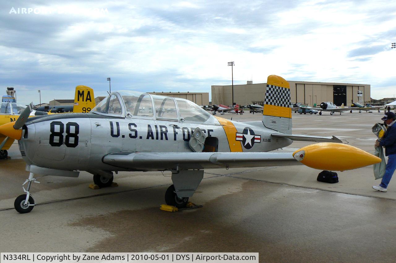 N334RL, 1963 Beech T-34A (A45) Mentor Mentor C/N G-12, At the B-1B 25th Anniversary Airshow - Big Country Airfest, Dyess AFB, Abilene, TX