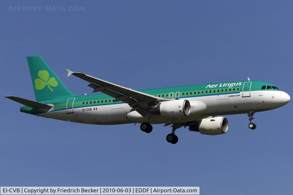 EI-CVB, 2000 Airbus A320-214 C/N 1394, short final RW07R