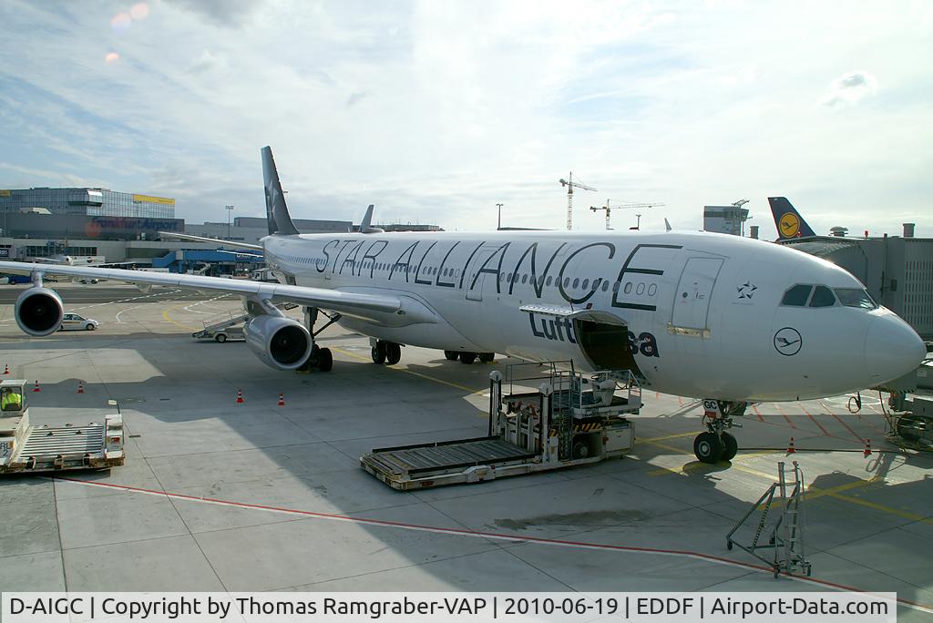 D-AIGC, 1993 Airbus A340-311 C/N 027, Lufthansa Airbus A340-300