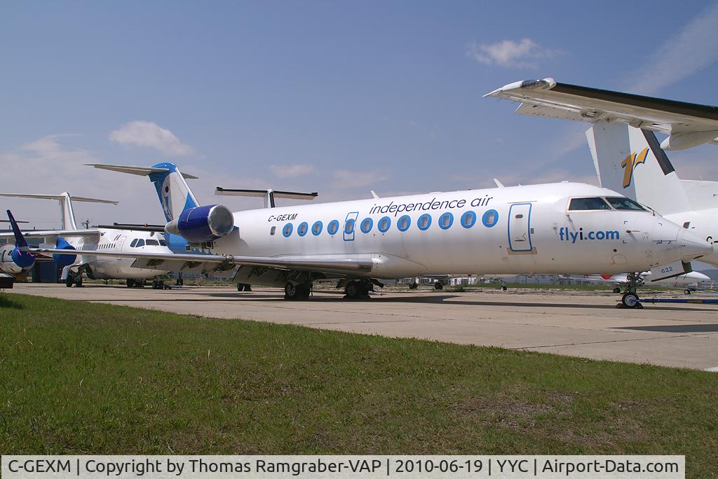 C-GEXM, 1997 Canadair CRJ-200LR (CL-600-2B19) C/N 7187, Independence Air Canadair Regionaljet