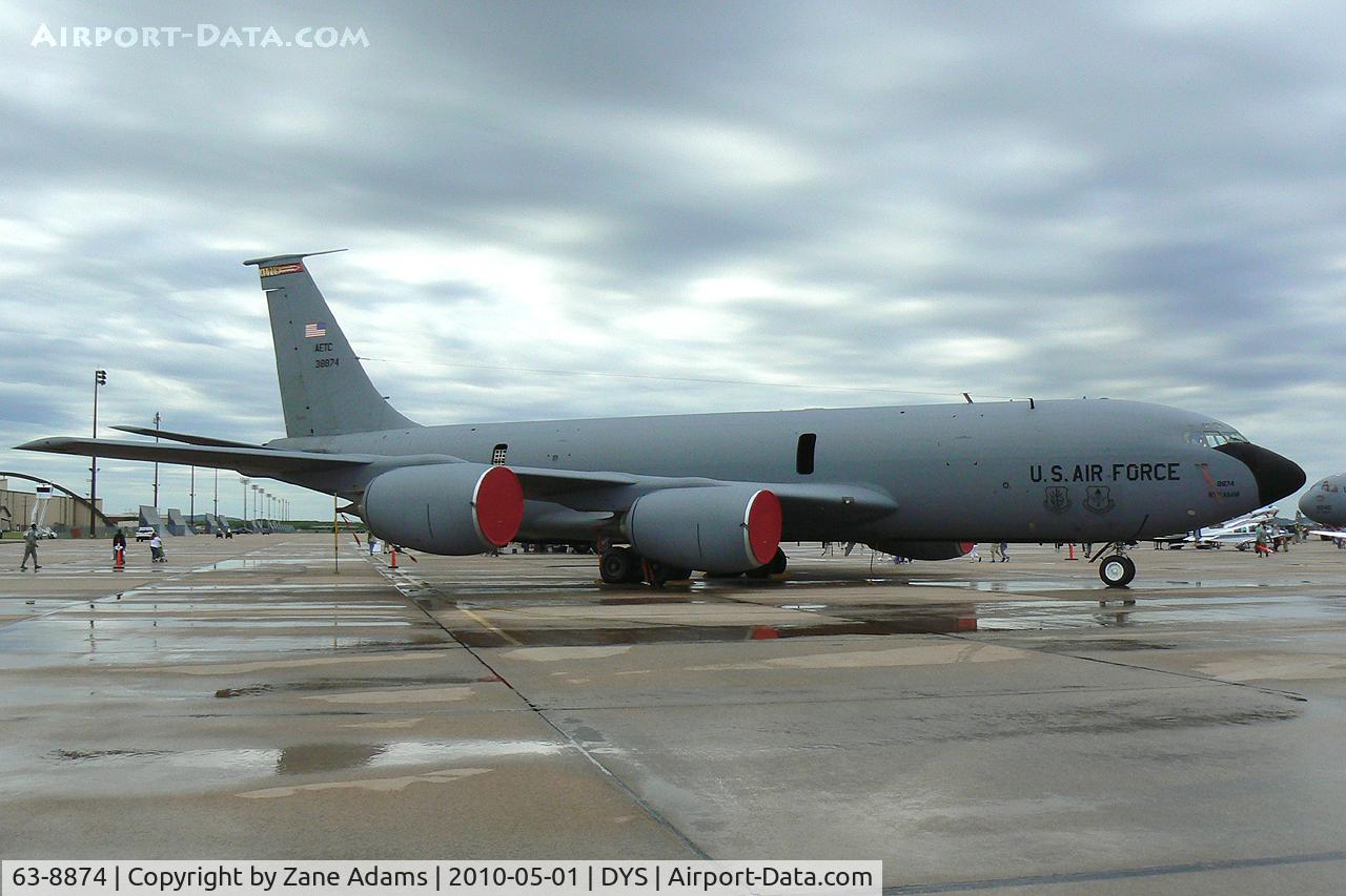 63-8874, 1963 Boeing KC-135R Stratotanker C/N 18712, At the B-1B 25th Anniversary Airshow - Big Country Airfest, Dyess AFB, Abilene, TX