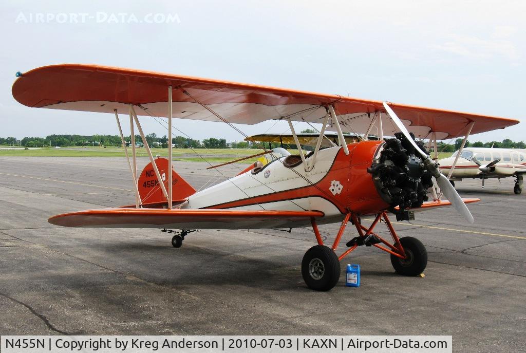 N455N, Curtiss-Wright Travel Air D-4000 C/N 1361, American Barnstormers Tour 2010