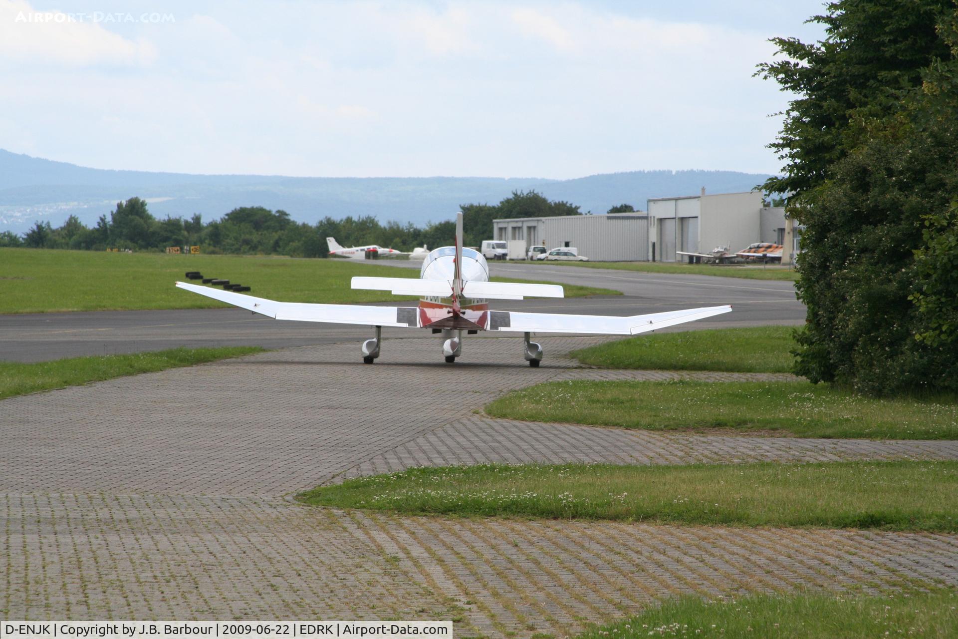 D-ENJK, Robin DR-360 Chevalier C/N 641, Robin DR300  I love the swept up wing tips, I think this is a awsome view of the tail section