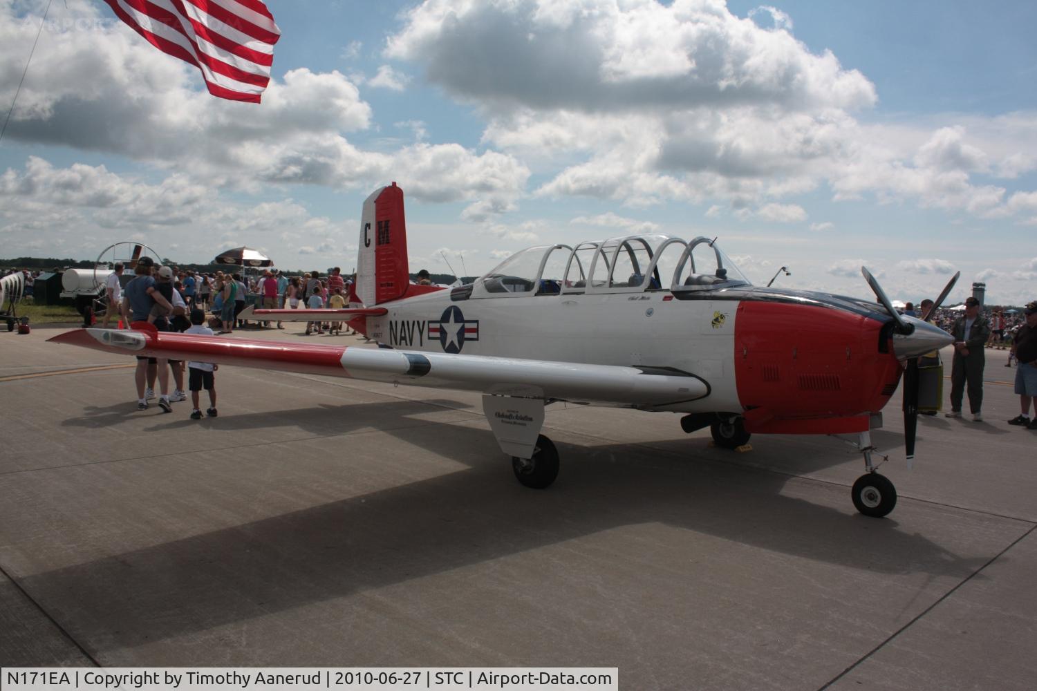N171EA, 1955 Beech T-34B Mentor C/N BG-11, 1955 Beech T-34B, c/n: BG-11, BuNo 140677