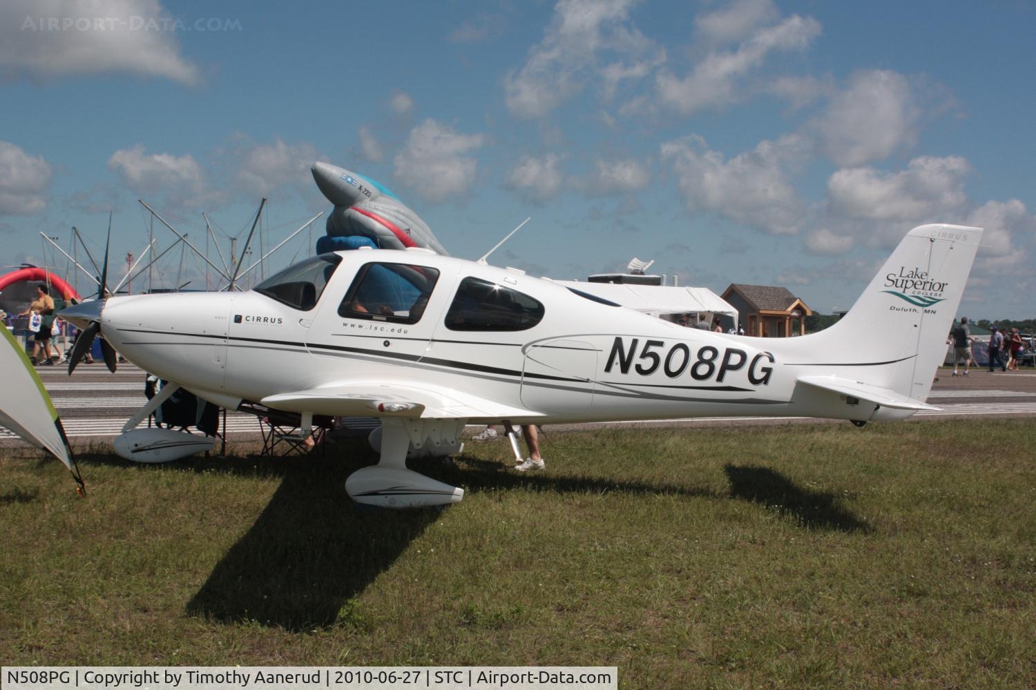 N508PG, 2008 Cirrus SR20 C/N 1978, 2008 Cirrus Design Corp SR20, c/n: 1978