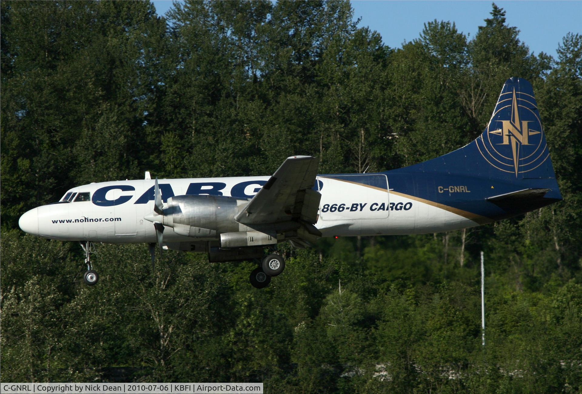 C-GNRL, 1956 Convair 580(F) C/N 375, KBFI