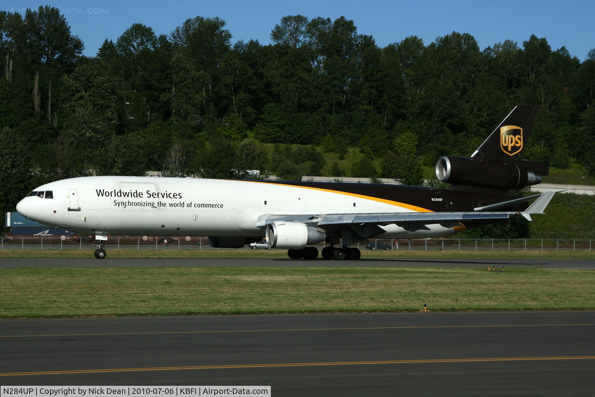 N284UP, 1997 McDonnell Douglas MD-11F C/N 48541, KBFI