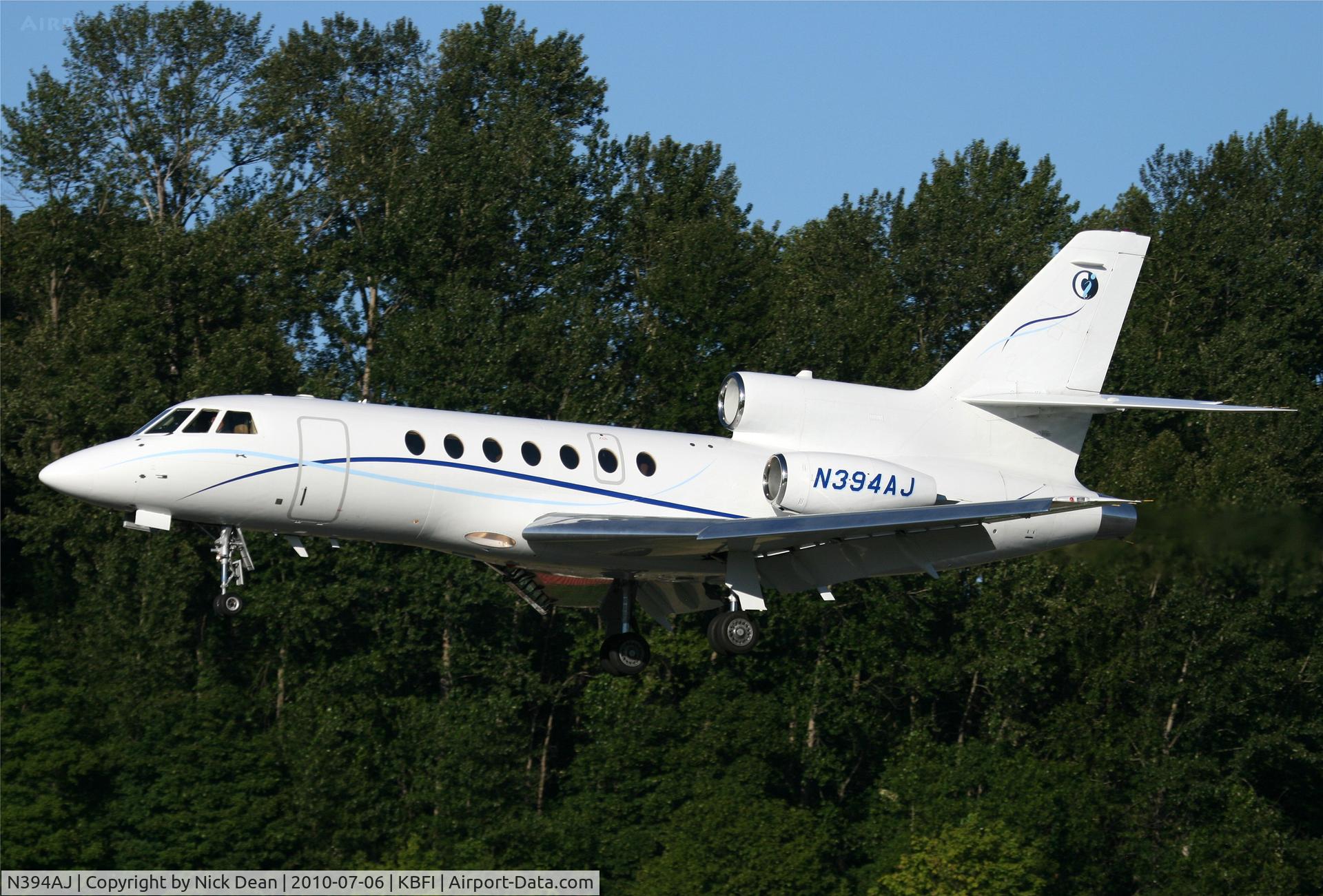N394AJ, 1993 Dassault Falcon 50 C/N 236, KBFI
