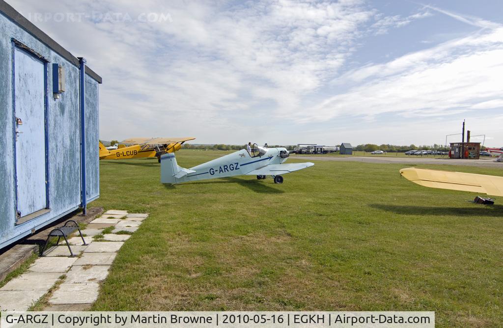 G-ARGZ, 1961 Rollason Druine D.31 Turbulent C/N PFA 562, SHOT AT THE TIGER CLUB