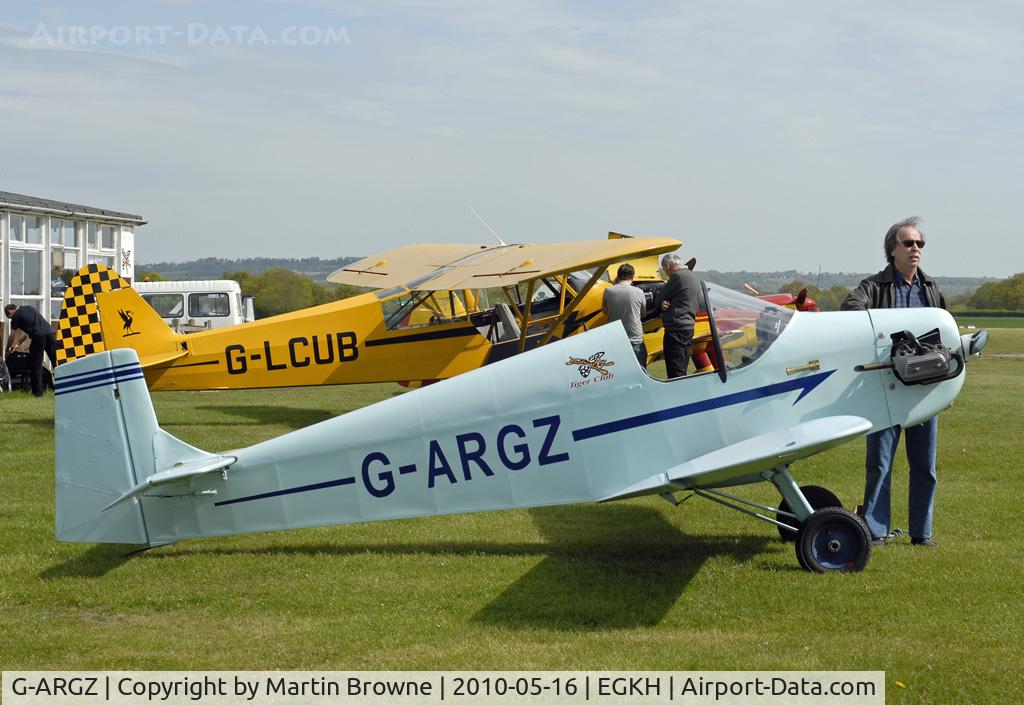 G-ARGZ, 1961 Rollason Druine D.31 Turbulent C/N PFA 562, SHOT AT THE TIGER CLUB