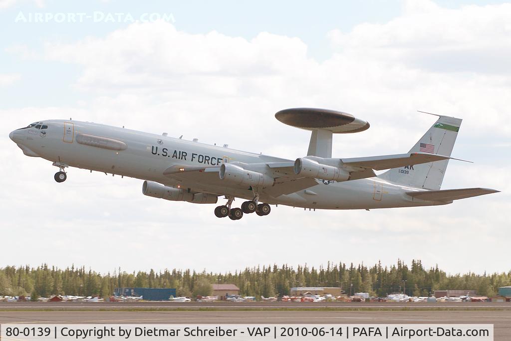 80-0139, 1982 Boeing E-3C Sentry C/N 22831, USAF Boeing E3 AWACS