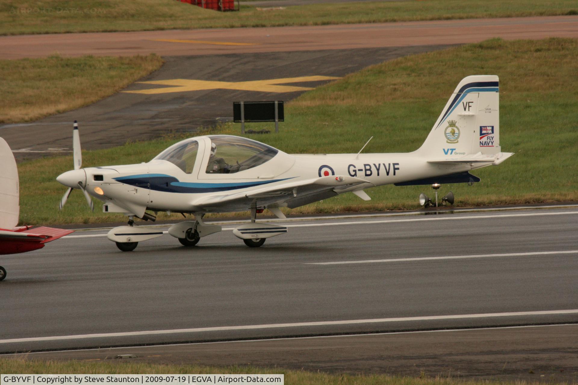 G-BYVF, 2000 Grob G-115E Tutor T1 C/N 82116/E, Taken at the Royal International Air Tattoo 2009