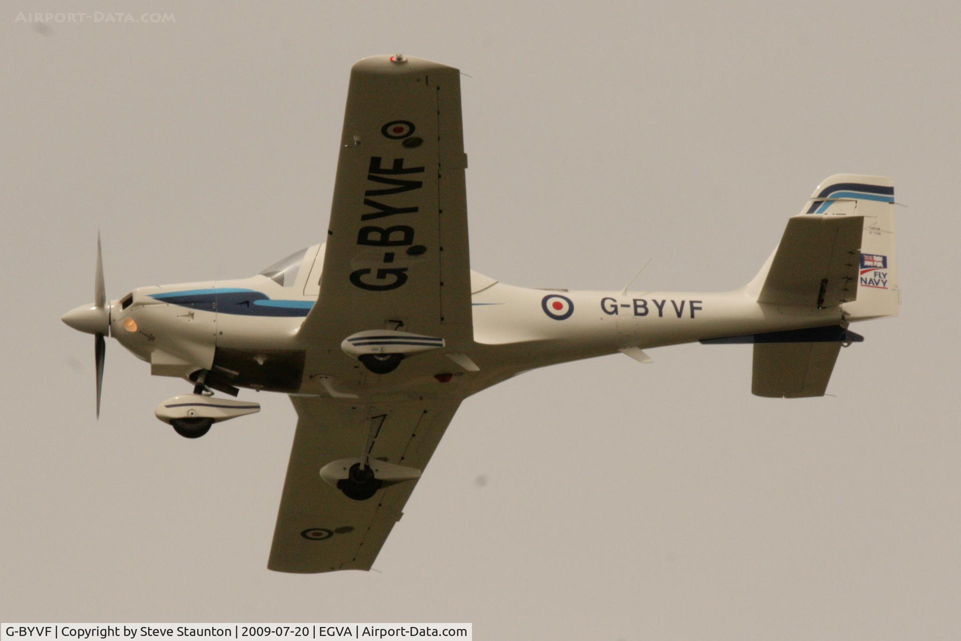 G-BYVF, 2000 Grob G-115E Tutor T1 C/N 82116/E, Taken at the Royal International Air Tattoo 2009