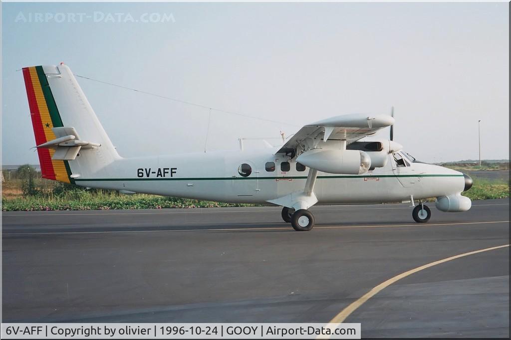 6V-AFF, 1981 De Havilland Canada DHC-6-300 Twin Otter C/N 788, Taxiing