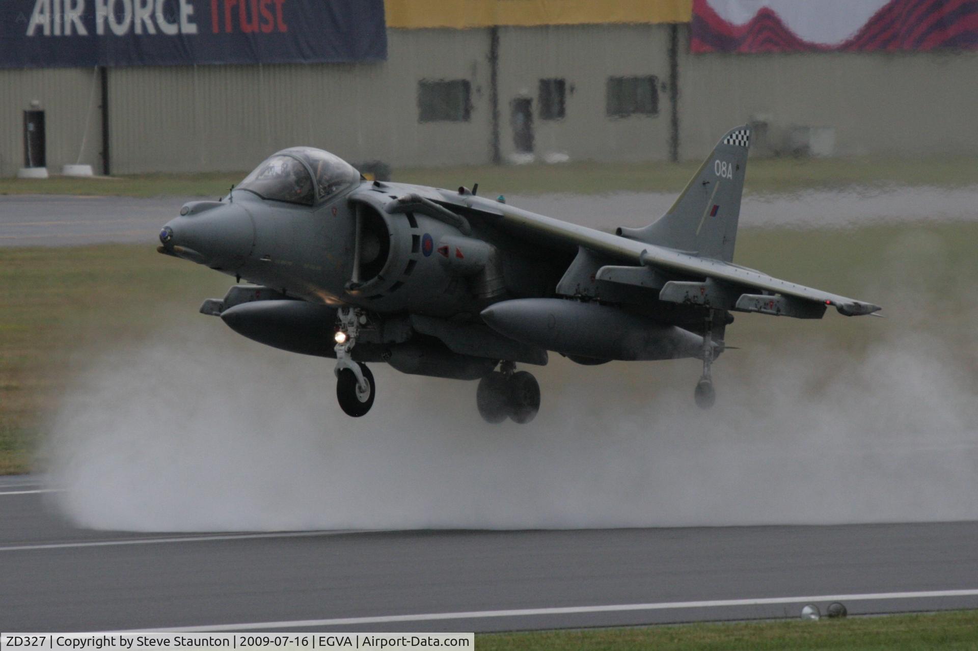 ZD327, British Aerospace Harrier GR.9A C/N 512115/P8, Taken at the Royal International Air Tattoo 2009