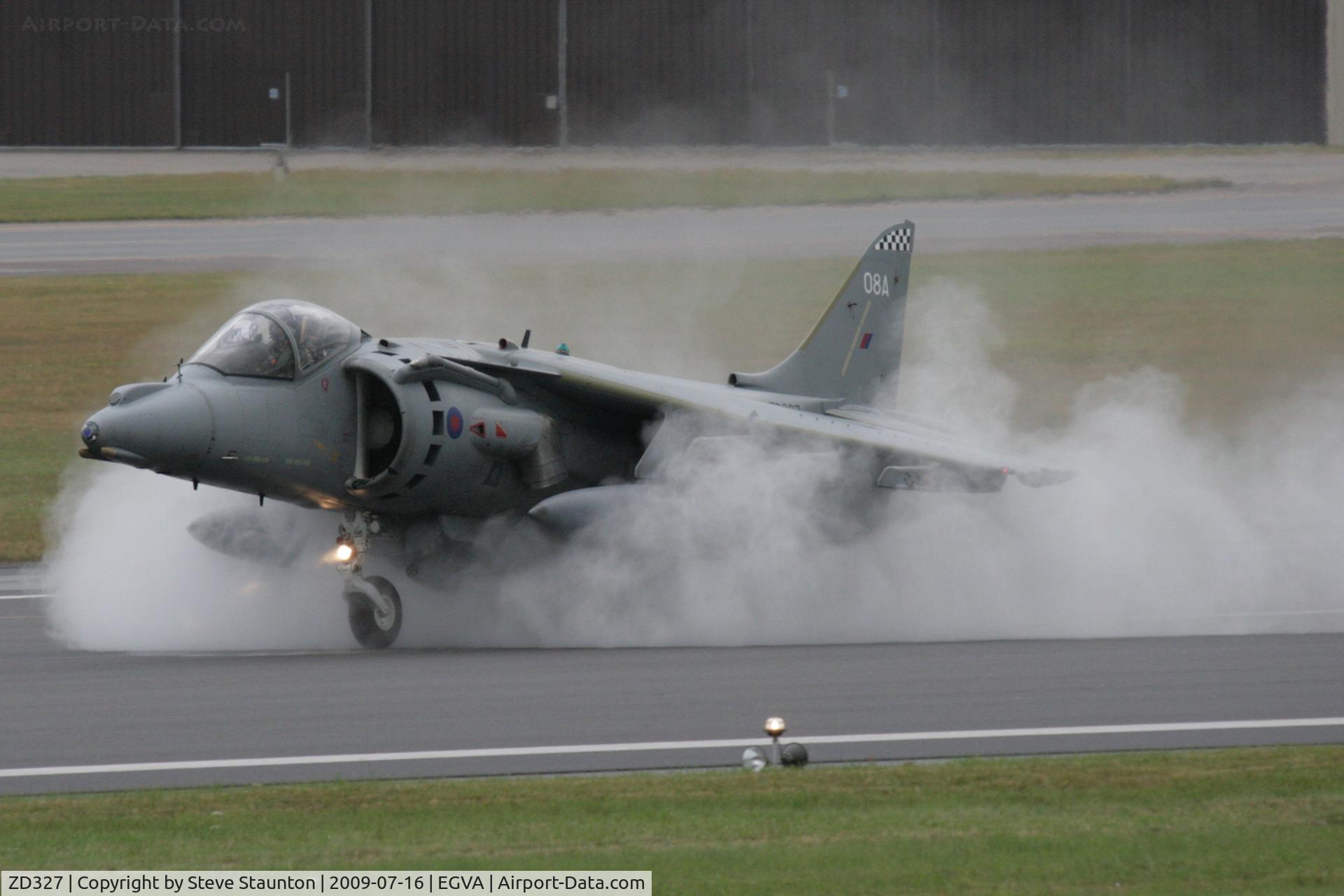 ZD327, British Aerospace Harrier GR.9A C/N 512115/P8, Taken at the Royal International Air Tattoo 2009