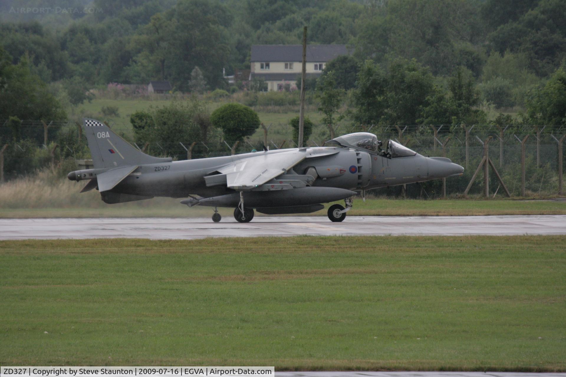 ZD327, British Aerospace Harrier GR.9A C/N 512115/P8, Taken at the Royal International Air Tattoo 2009
